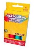 Cola Colorida Acrilex C/4 Unidades 23gr