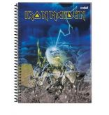 Caderno Universitário Espiral Credeal Iron Maiden