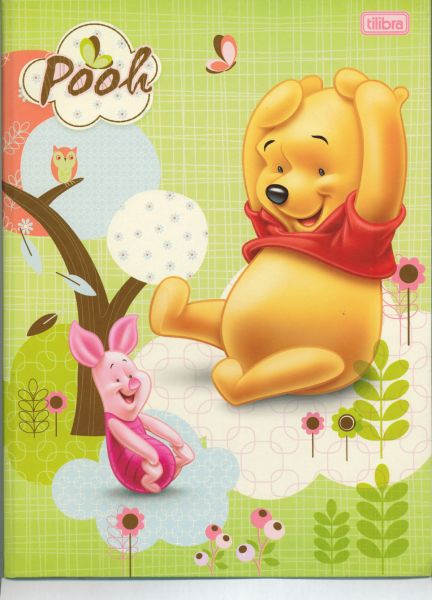 Caderno Brochurão Tilibra Ursinho Pooh