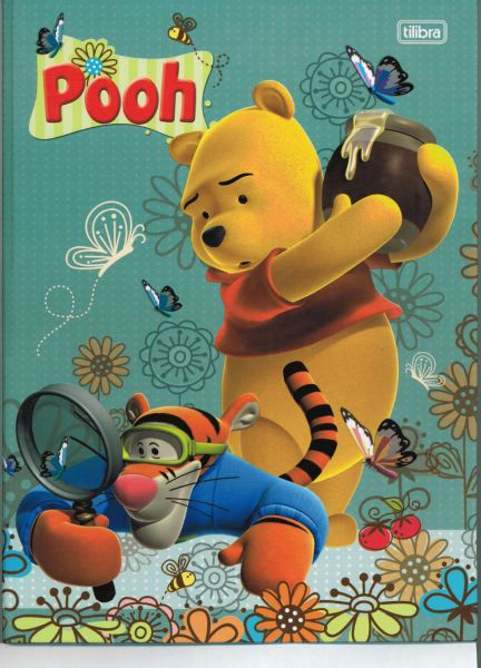 Caderno Brochurão Tilibra Ursinho Pooh