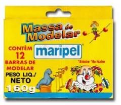 Massa de Modelar Maripel com 12 unidades 160g